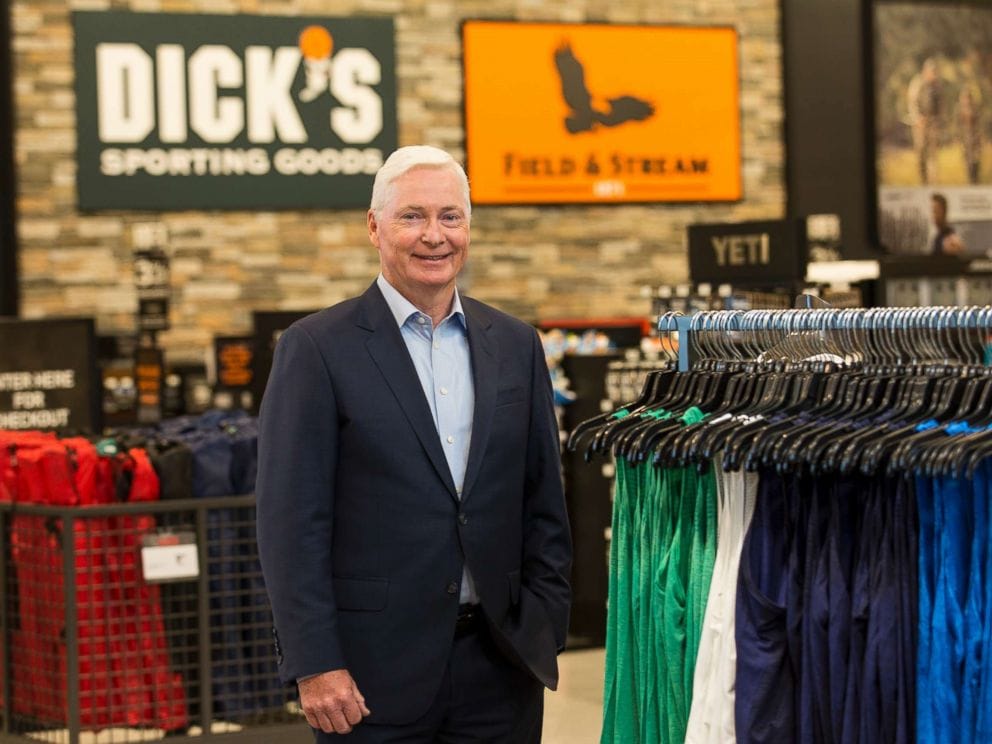 Edward Stack, presidente-executivo da Dick's Sporting GoodsABC News/Créditos da imagem: Agência Brasil