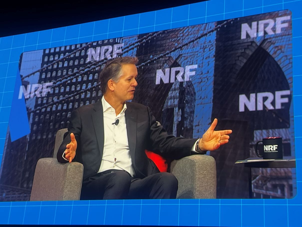 John Furner na NRF 2026/Divulgação: Grupo BITTENCOURT